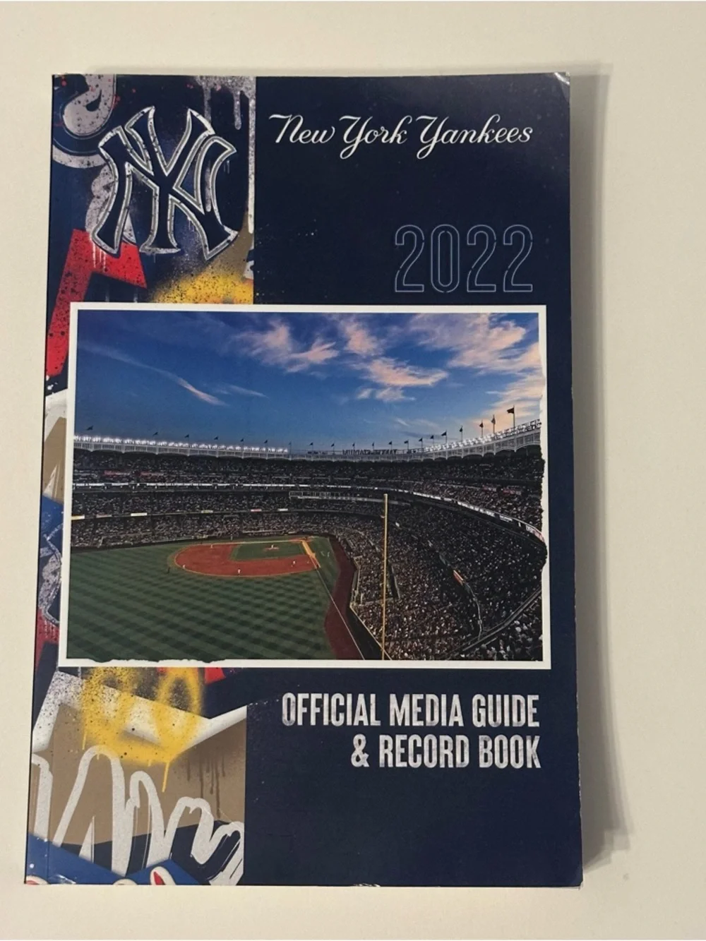 New York Yankees 2022 Official Media Guide & Record Book - Navy